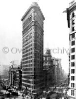 Flatiron Building 1910 - World's First Skyscraper