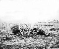 Aftermath from the Battlefield of Gettysburg 1863