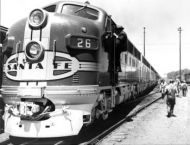 Presidential Santa Fe train 1948