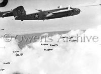 B-25's and Baltimore Bombers in Flight 