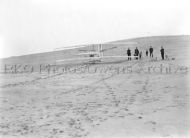 Wright Flyer on Launching Track, Big Kill Devil Hill 