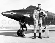NASA test pilot Joe Engle first to fly X-15 in space
