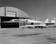 X-15 with XB-70 Valkyrie at Edwards AFB