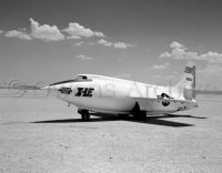 Bell X-1E Aircraft on Rogers Dry Lakebed