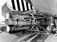 XLR-11 rocket engine mounted in the X-24A lifting body