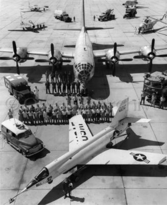 X-2 ground support with B-50 Mothership