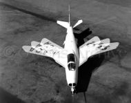 Bell X-5 variably swept wing capability