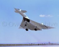 XB-70 takes off from Edwards AFB for test flight
