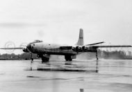 Martin XB-48 flight testing at Muroc Air Field