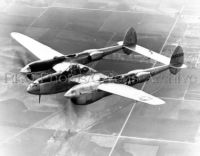 Lockheed P-38 Lightning in Flight