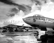 S.A.C. B-47 bombers on tarmac