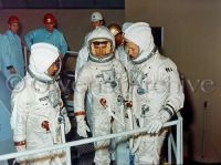Apollo 204 crew during training & checkout activity, North American Aviation