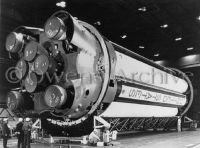 First Saturn flight booster (SA-1)