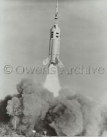 Launch of Apollo mission A-002 carrying Apollo boilerplare spacecraft BP-23