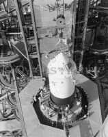 Apollo boilerplate BP-13 is mated to Saturn 6