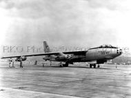 NACA XB-47 on ramp during pre-flight