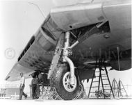 Northrop XB-35 nose gear 