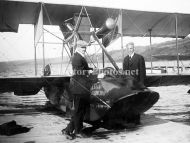 Glenn Curtiss and Henry Ford with Curtiss Flying Boat