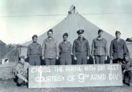 Members 9th Armored Div with Distinguished Service Cross