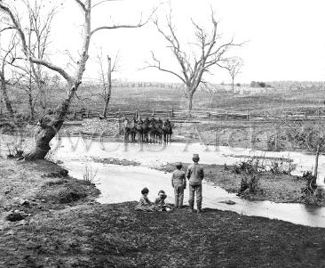 Federal cavalry at Bull Run