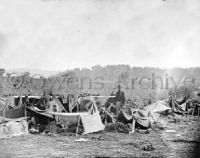 Confederate wounded at Smith's Barn