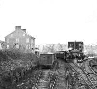 Passenger train at depot at Hanover Junction