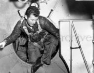 Captain Chuck Yeager transfers from B-29 to the Bell X-1 