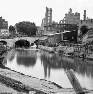 Ruins of the Gallego Mills on James River, Richmond, Va.