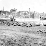 View of the burned district and Capitol, Richmond