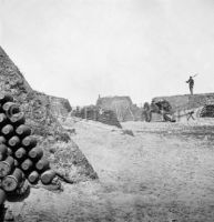 Stacks of ammunition, Fort Sumter
