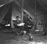 General Grant in camp