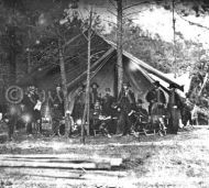 General Grant & staff at H.Q.