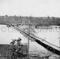  Pontoon bridge across the Appomattox at Broadway Landing, Va