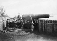 15' inch gun at Battery Rodgers