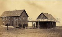 Post office in City Point, 1865