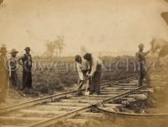 Military railroad operations with African Americans