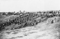 Confederate prisoners at Belle Plain Landing