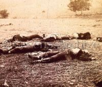 Federal soldiers dead at Gettysburg