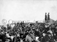Union soldiers in trenches, Petersburg