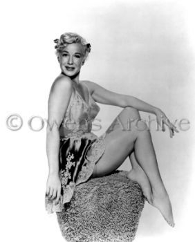 Betty Hutton wearing lingerie
