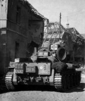 Cromwell Tank with 5th Dragoon Guards in Germany