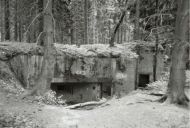 Captured German Bunker on Siegfried Line 