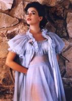 Natalie Wood wearing nightgown