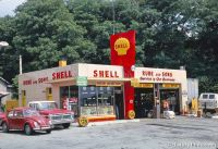 Rube and Sons Shell Service Station - New York 1975