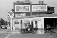 Texaco Gas Station - Michigan 1940