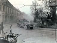 9th Armored Division in Engers, Germany