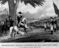 Washington Taking Command of the American Army 1775