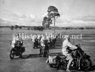 Australian Military Police on 1943 Indian Motorcycles