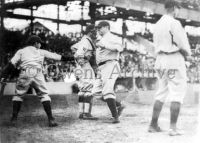 Babe Ruth Crossing Home Plate 1924