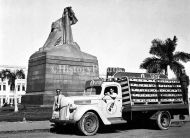 Coca-Cola Delivery Truck in Egypt 1950 